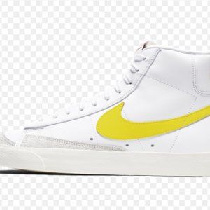 NIKE Blazer Mid '77 Vintage - Size 10 Mens - White/Opti Yellow - NIB